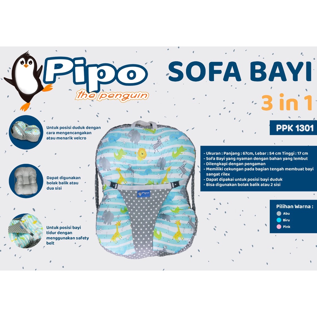 PIPO THE PINGUIN SOFA BAYI 3 IN 1