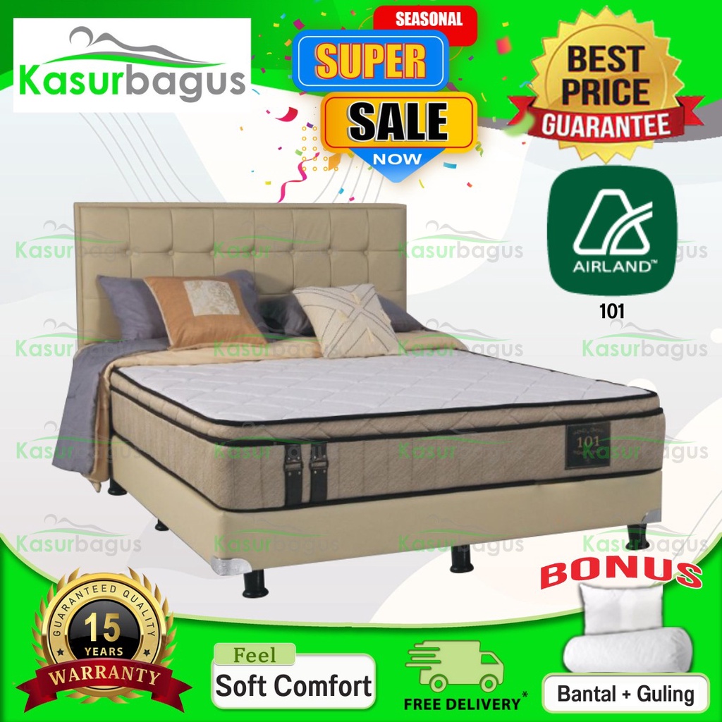 Airland Kasur Springbed 101 - Full Set 160x200