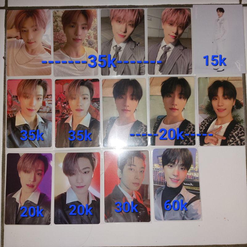 PC Photocard Dino Wonwoo Seventeen Attaca