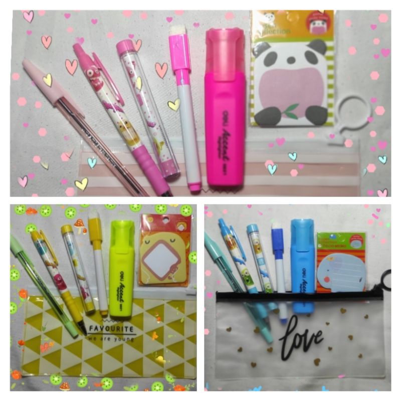 

PAKET ALAT TULIS / STATIONERY SET FANCY / ALAT TULIS SET / STATIONERY SET / PAKET ATK