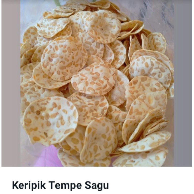 kripik sagu tempe 250gr