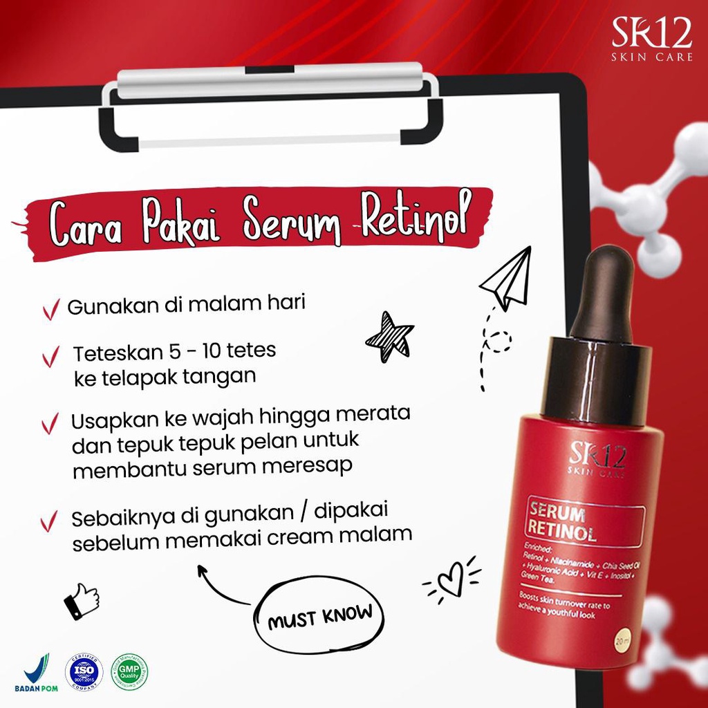 Serum Retinol SR12 - Serum Retinol - Isi 20ml