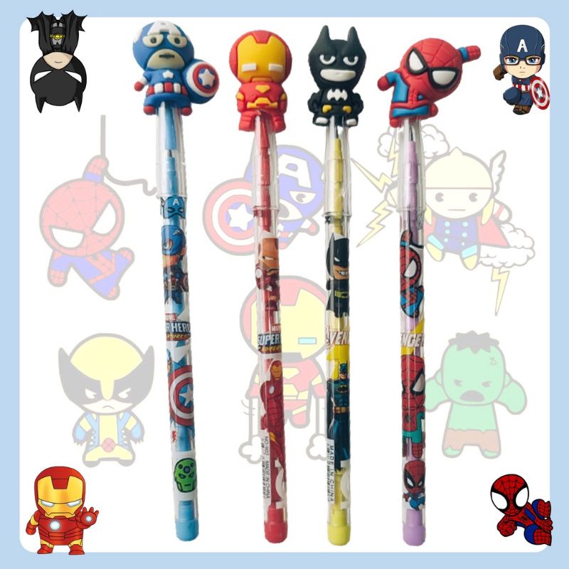 

Pensil bensia super hero