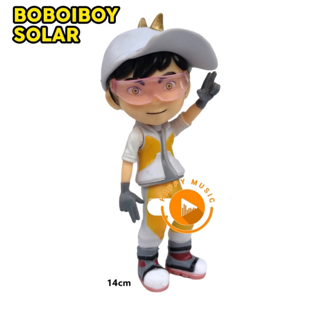 Boboiboy solar galaxy figure mainan anak baru