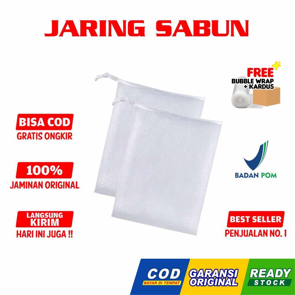 JARING SABUN PREMIUM / SOAP NET MURAH / WADAH TEMPAT SABUN