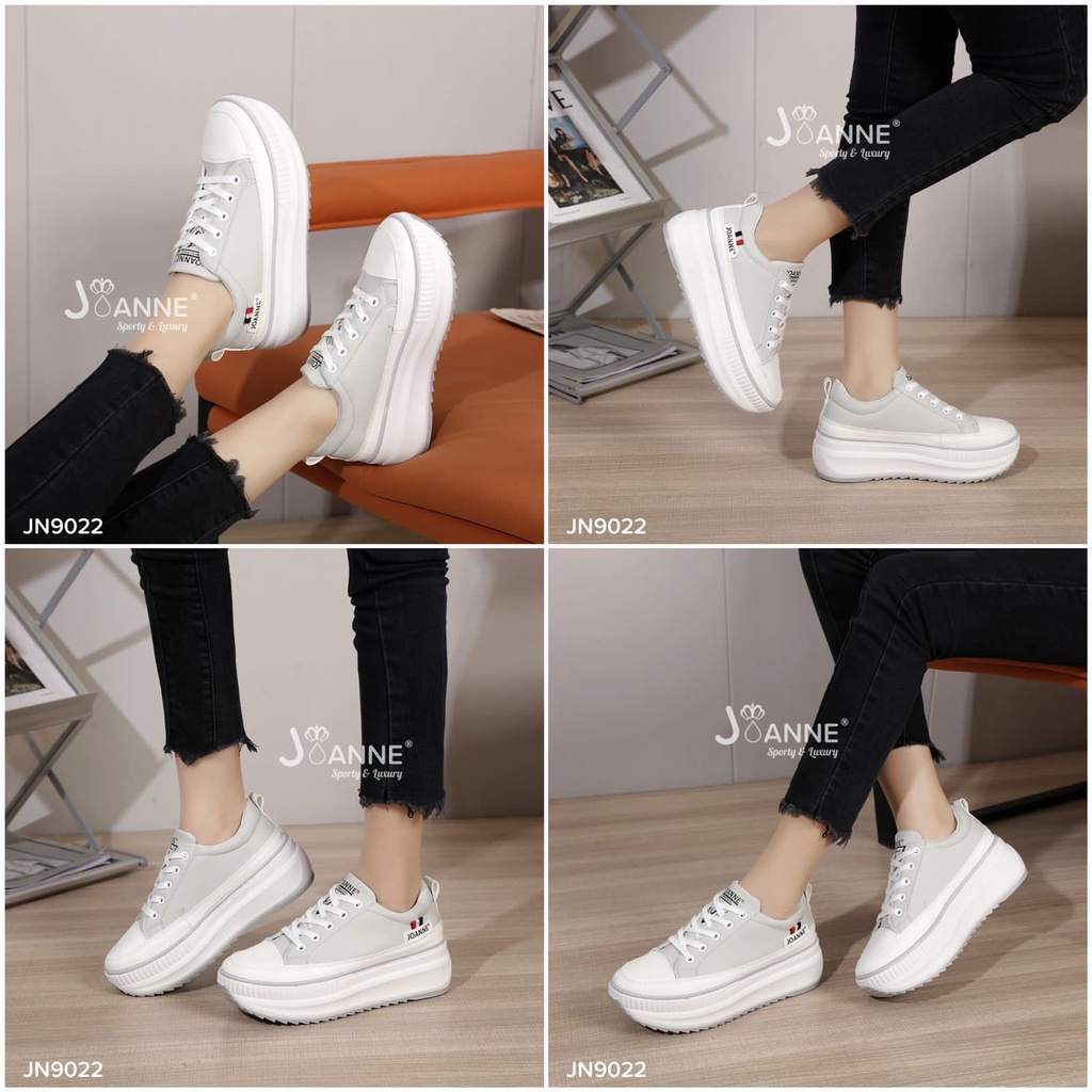 JOANNE Highsole Sneakers Shoes #JN9022 ORIGINAL