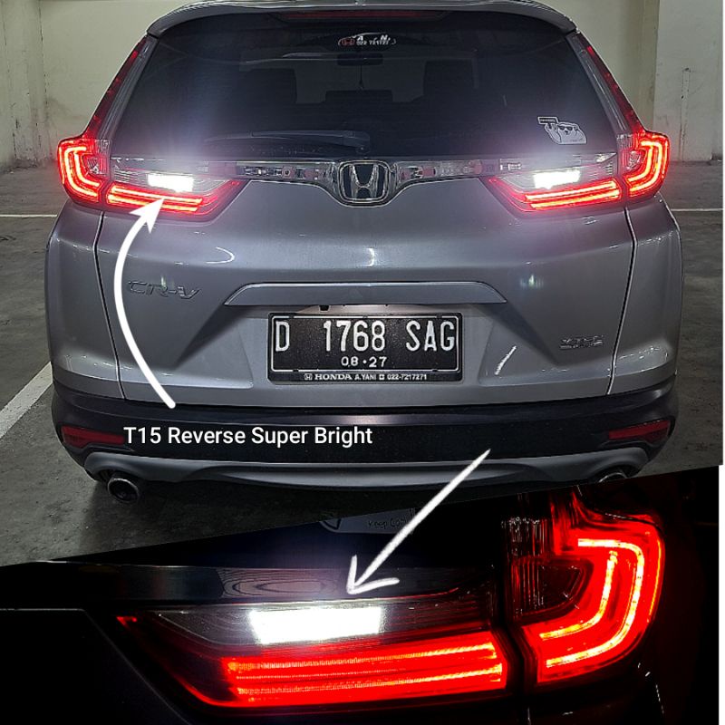 Paket Lampu Interior Bagasi & Mundur Honda CRV Turbo