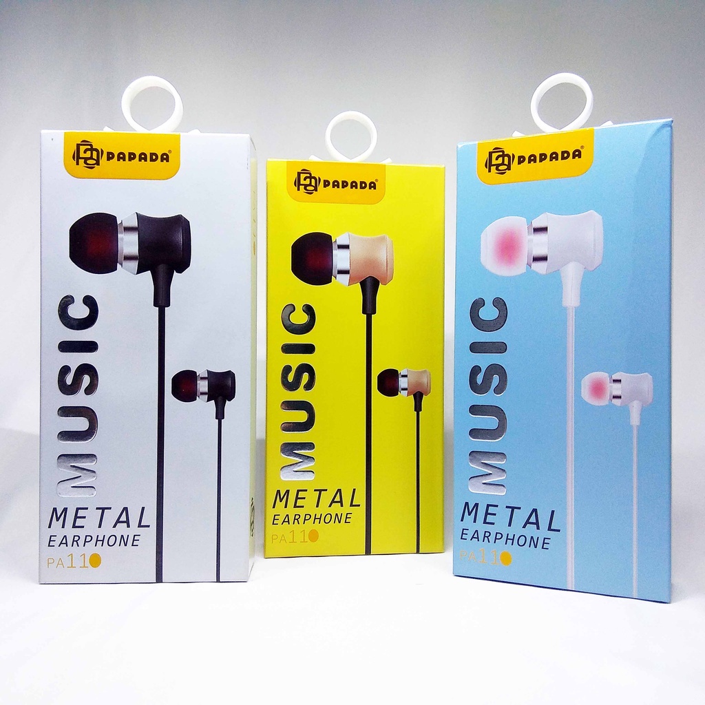 Headset Super Bass headset murah kualitas bagus headset merk papada pa 110