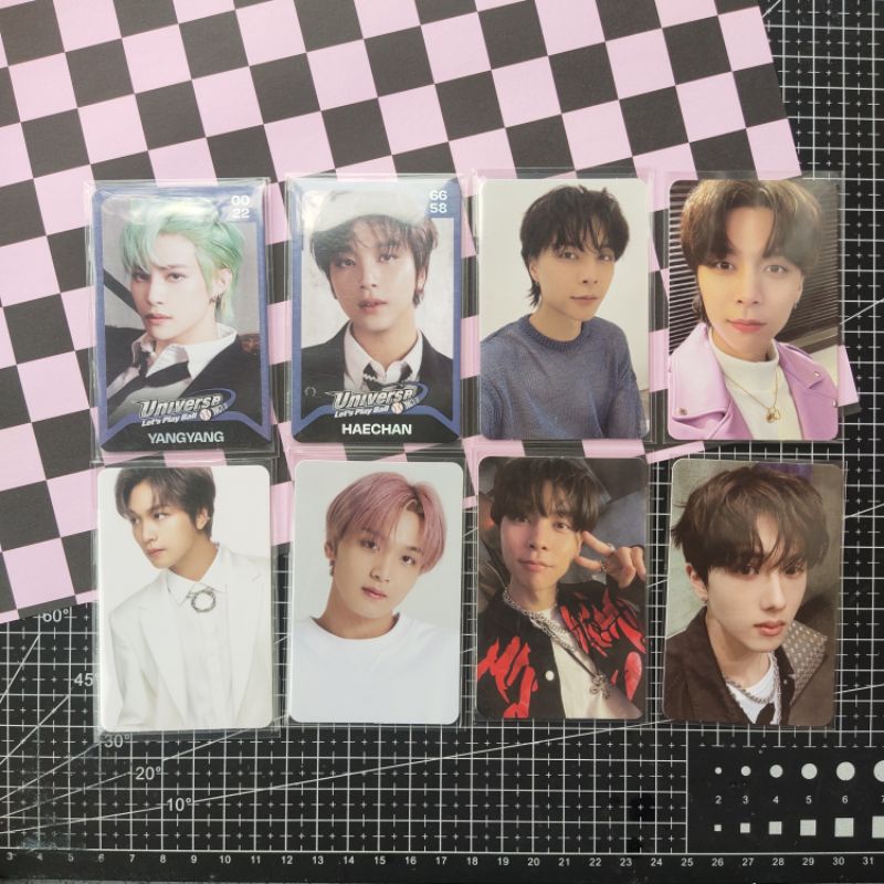 photocard johnny photo book universe / johnny jewel universe / johnny idc universe / haechan bene sg