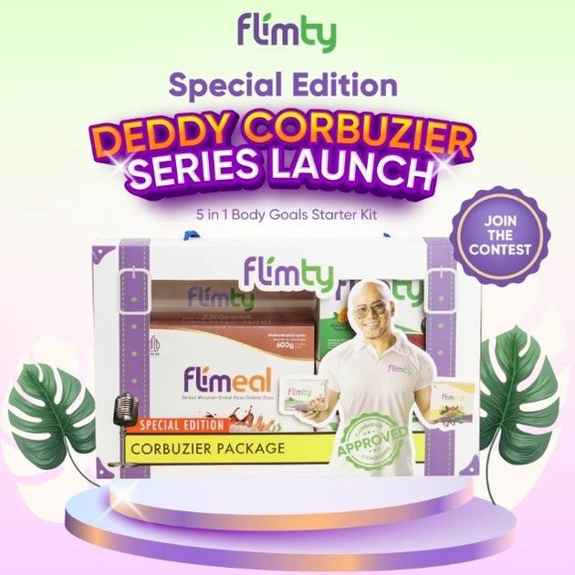 

PROMO Paket Flimty Flimeal Special Edition Deddy Corbuzier Rasa Mangga Diet