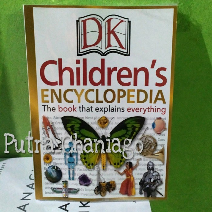 Import Book Buku Dk Children'S Encyclopedia