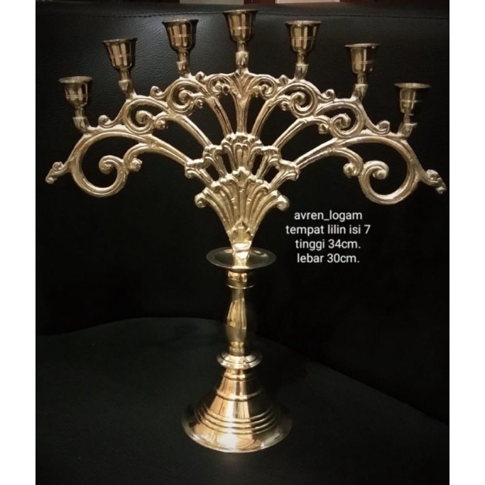 TEMPAT LILIN KUNINGAN GOLD CABANG 7 / ISI 7
