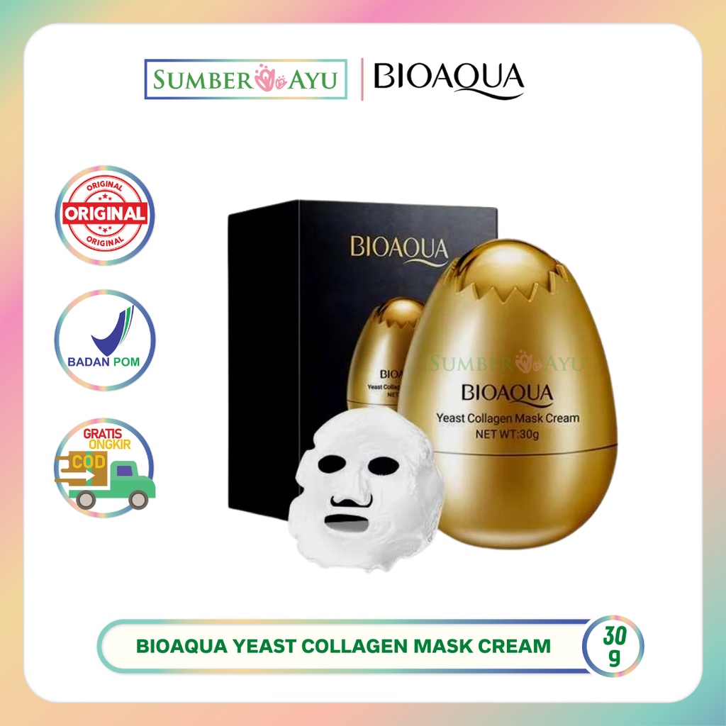 BIOAQUA Yeast Collagen Mask Cream