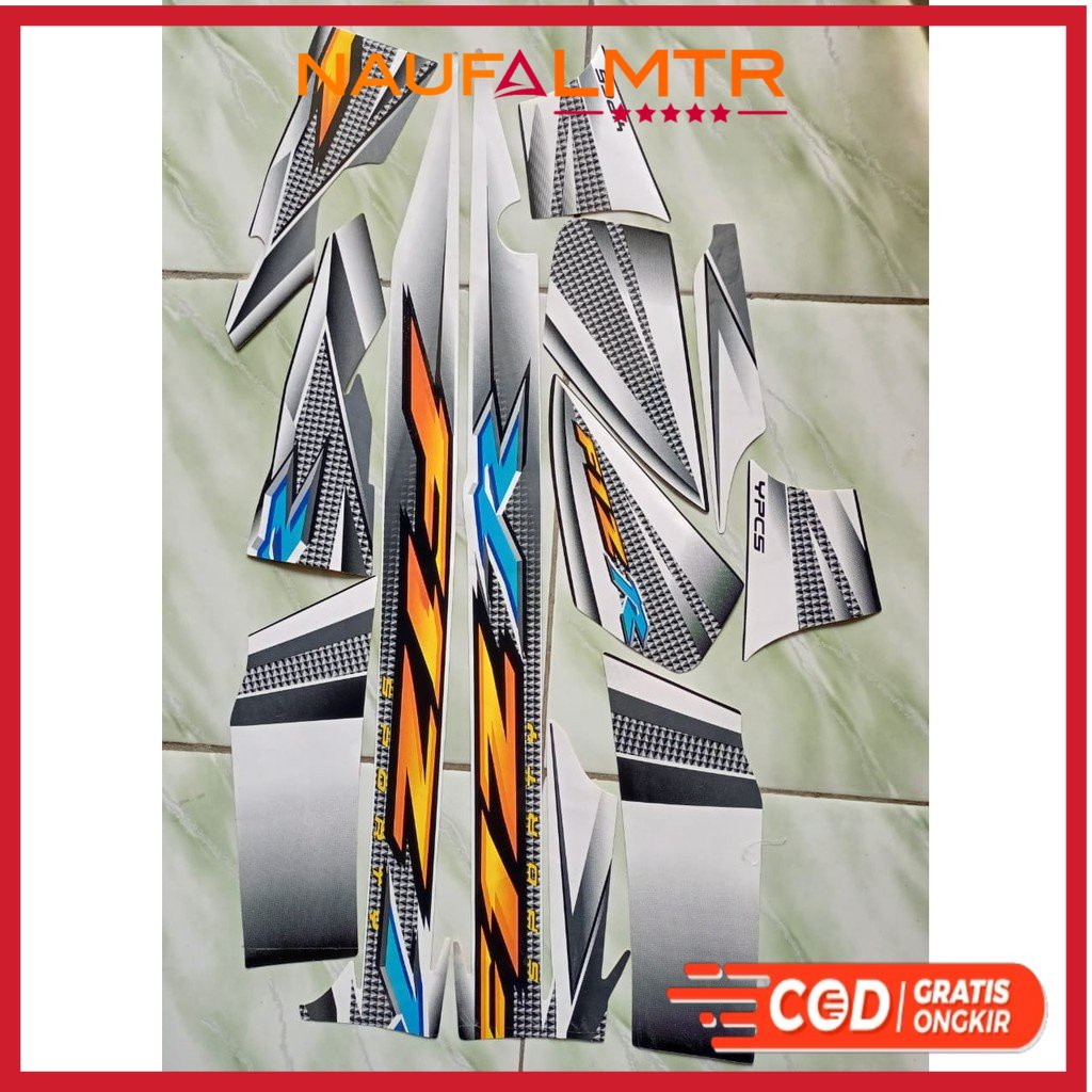 Stiker liS body yamaha f1zr 2004