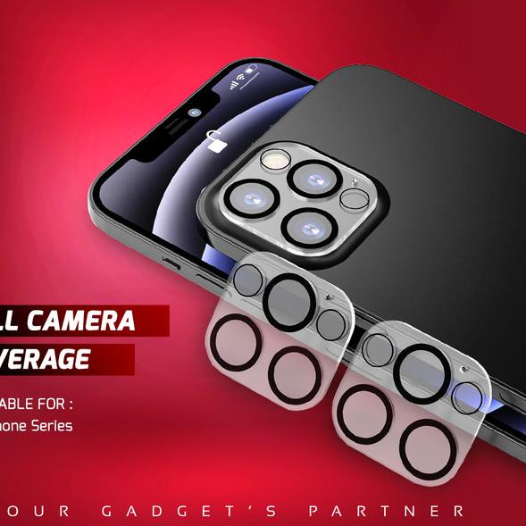 Brooklyn iPhone Camera Tempered Glass Full Cover Around Protection - iPhone 11ProMax