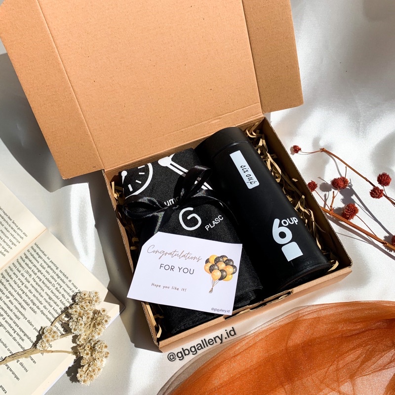 GIFT BOX TOTE BAG + TUMBLER | KADO HADIAH WISUDA CEWEK