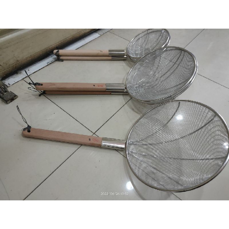 saringan minyak stainless/saringan jumbo/serokan besar