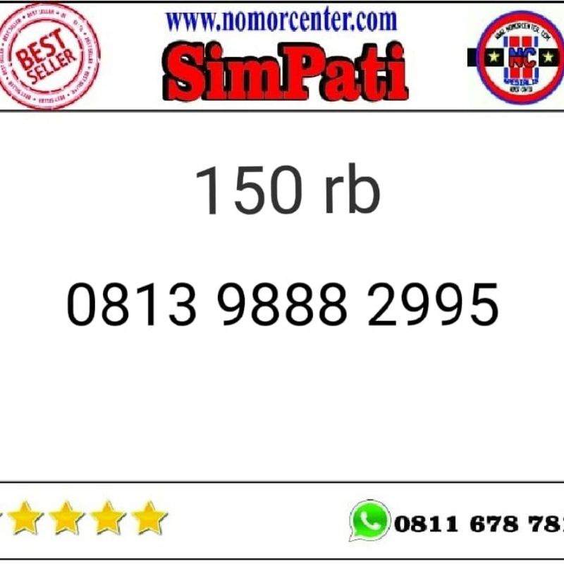 nomor cantik telkomsel 9888