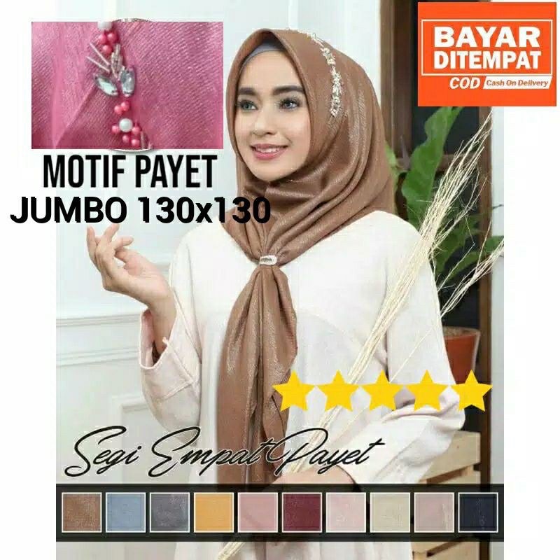 Jilbab Sinar Glowing Payet