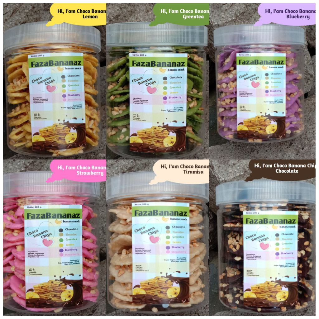 

Choco Banana Chips Berat 200gram
