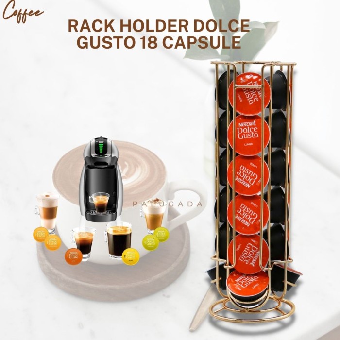 

RAK KAPSUL DOLCE GUSTO 18PCS RACK HOLDER KOPI