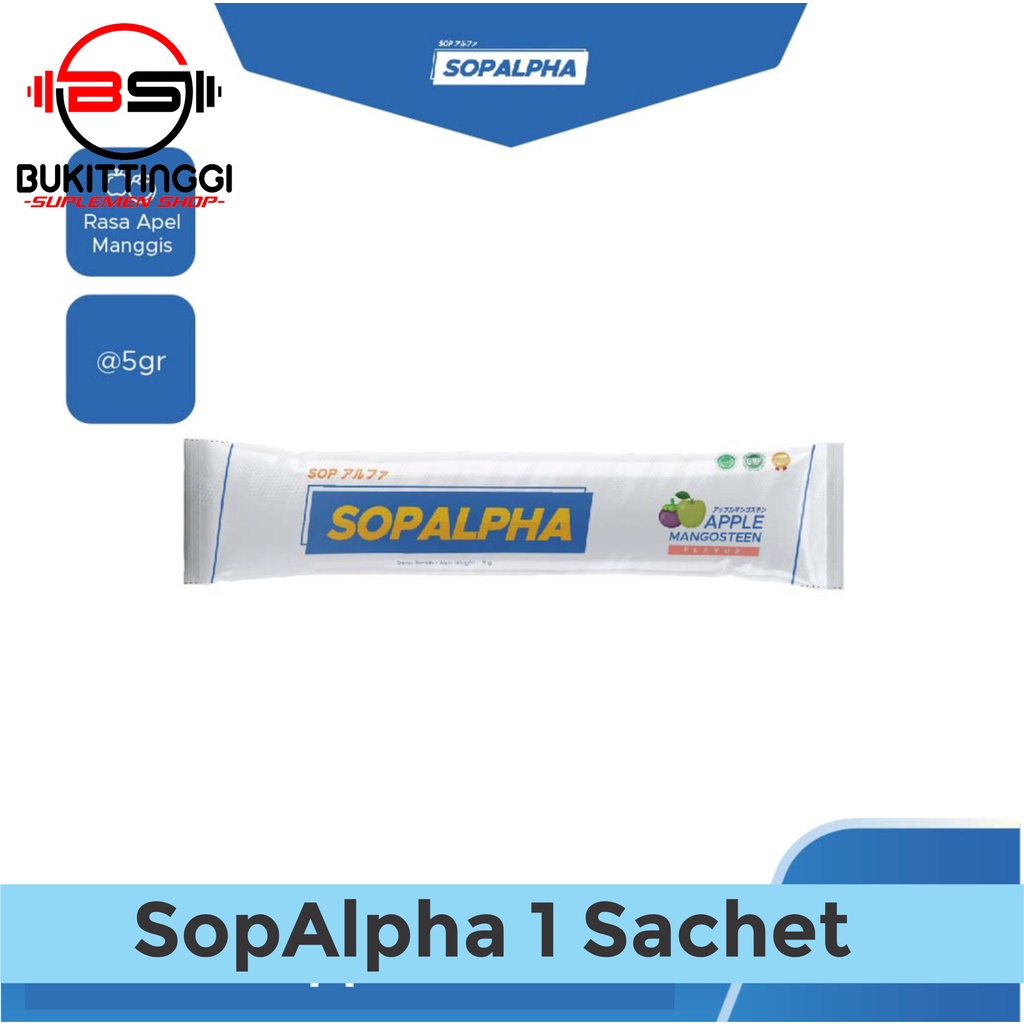 Jual SopAlpha BioAlpha - Rasa Apel Manggis 1 Sachet Cobain Dulu ...