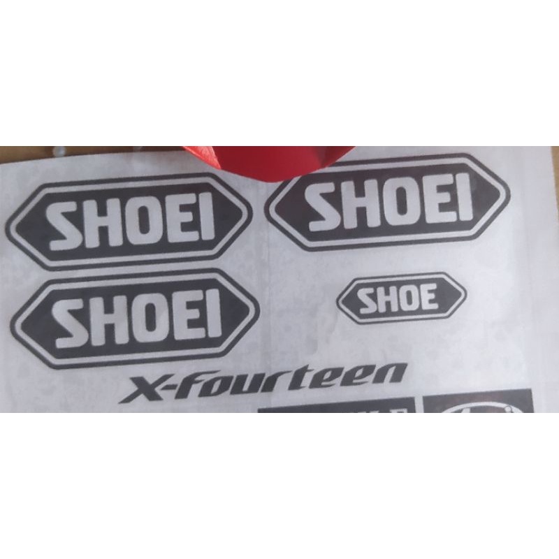 mall sticker repaint helm ala Shoei X-Fourteen