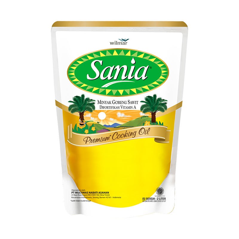 

Sania Minyak Goreng 2L Refill - Pouch 2 Liter