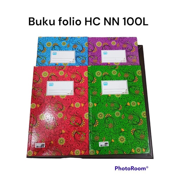 

buku folio hard cover NN HC isi 100 lembar
