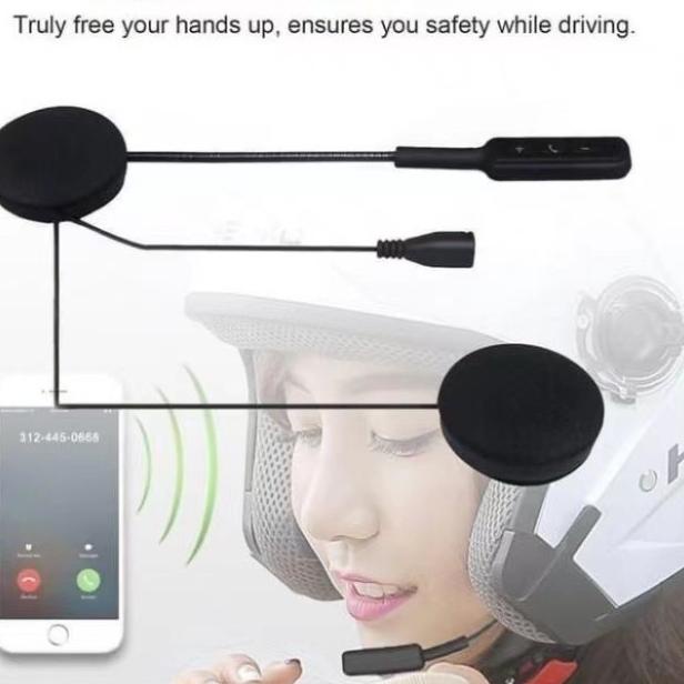 Headset Bluetooth Helm Wireless MH01 helmet by headset