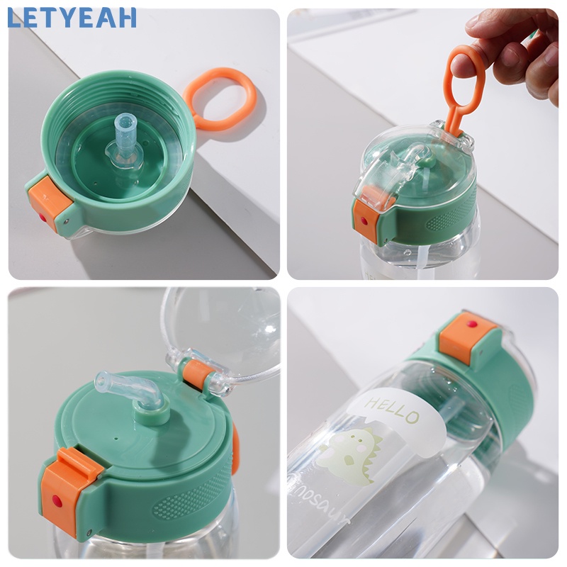 LetYeah 1300ml lunch box kotak makan set tas bekal dan 500ml botol air anti tumpah /BPA free