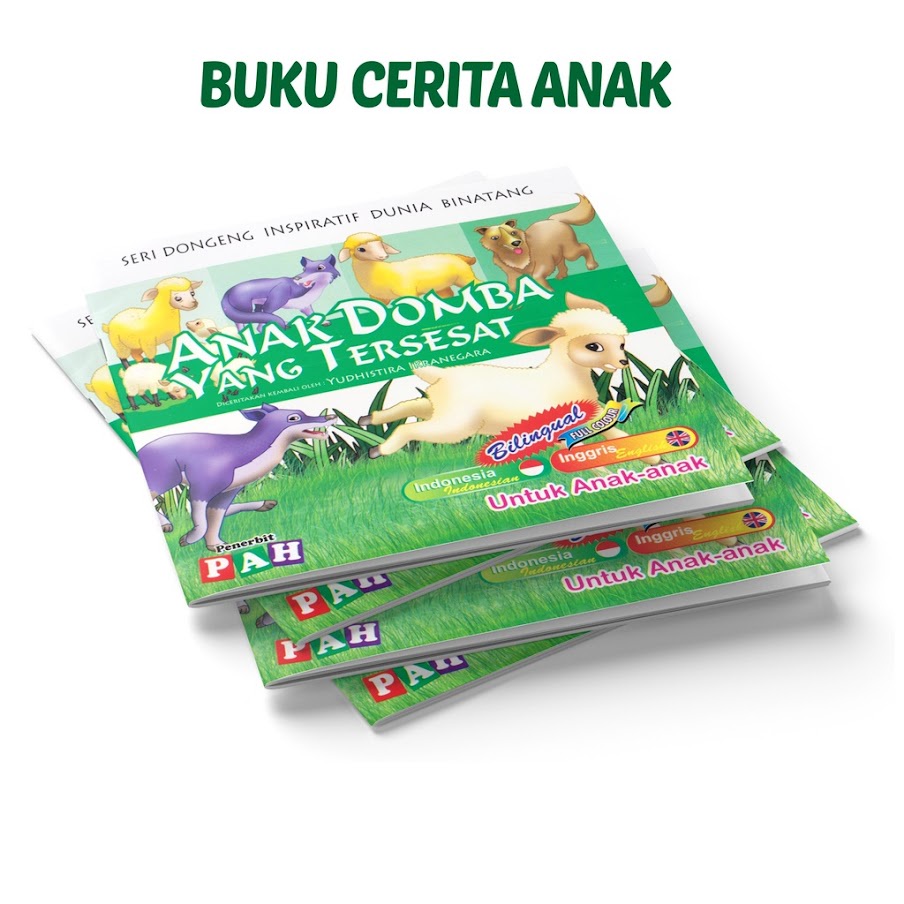 BUKU CERITA ANAK - SERI DONGENG INSPIRATIF DUNIA BINATANG FABEL BILINGUAL FULL COLLOUR MAINAN ANAK EDUKATIF