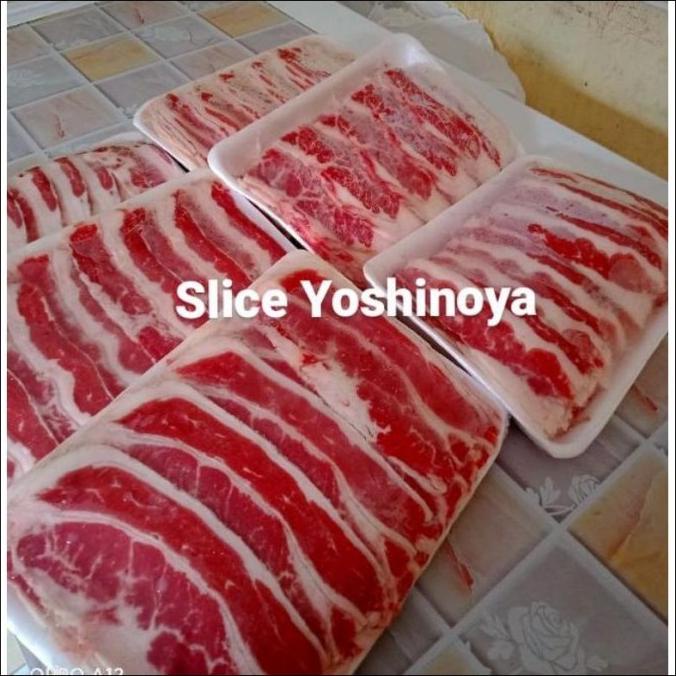 

Barang Terbaru /// Stock Baru Beef Slice Yoshinoya/ Shortplate Daging Aice.Kila