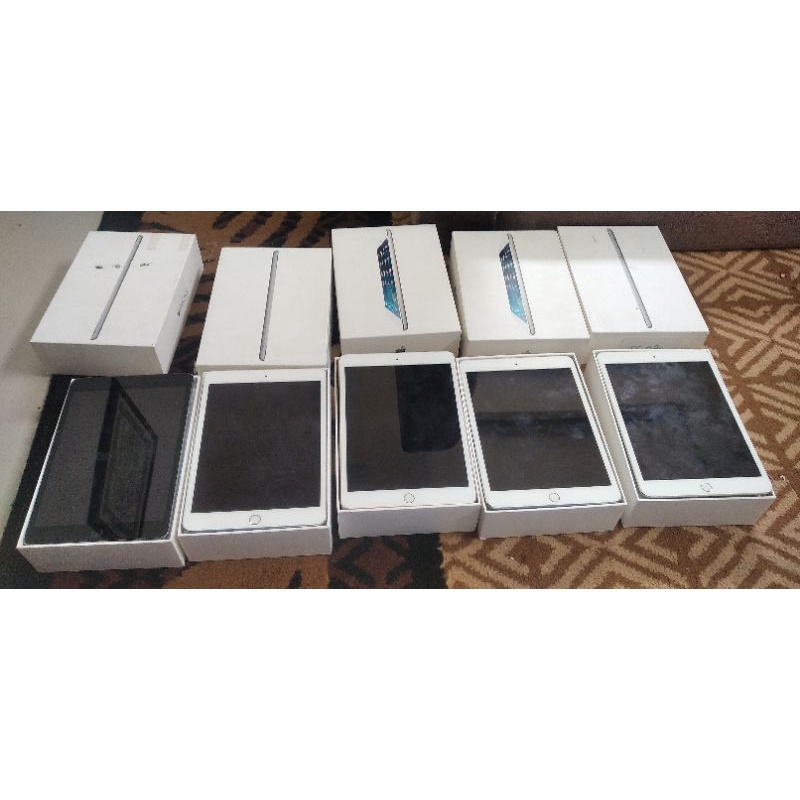 iPad Mini 3 64 GB WiFi Cellular, dijual murah bekas Yayasan, Aman Semuanya