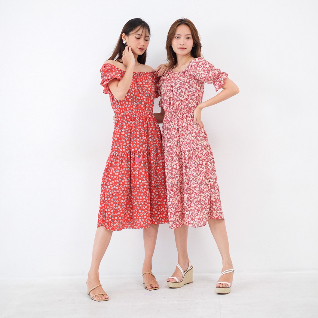 Babydoll Flower Dress (Christmast Collection)