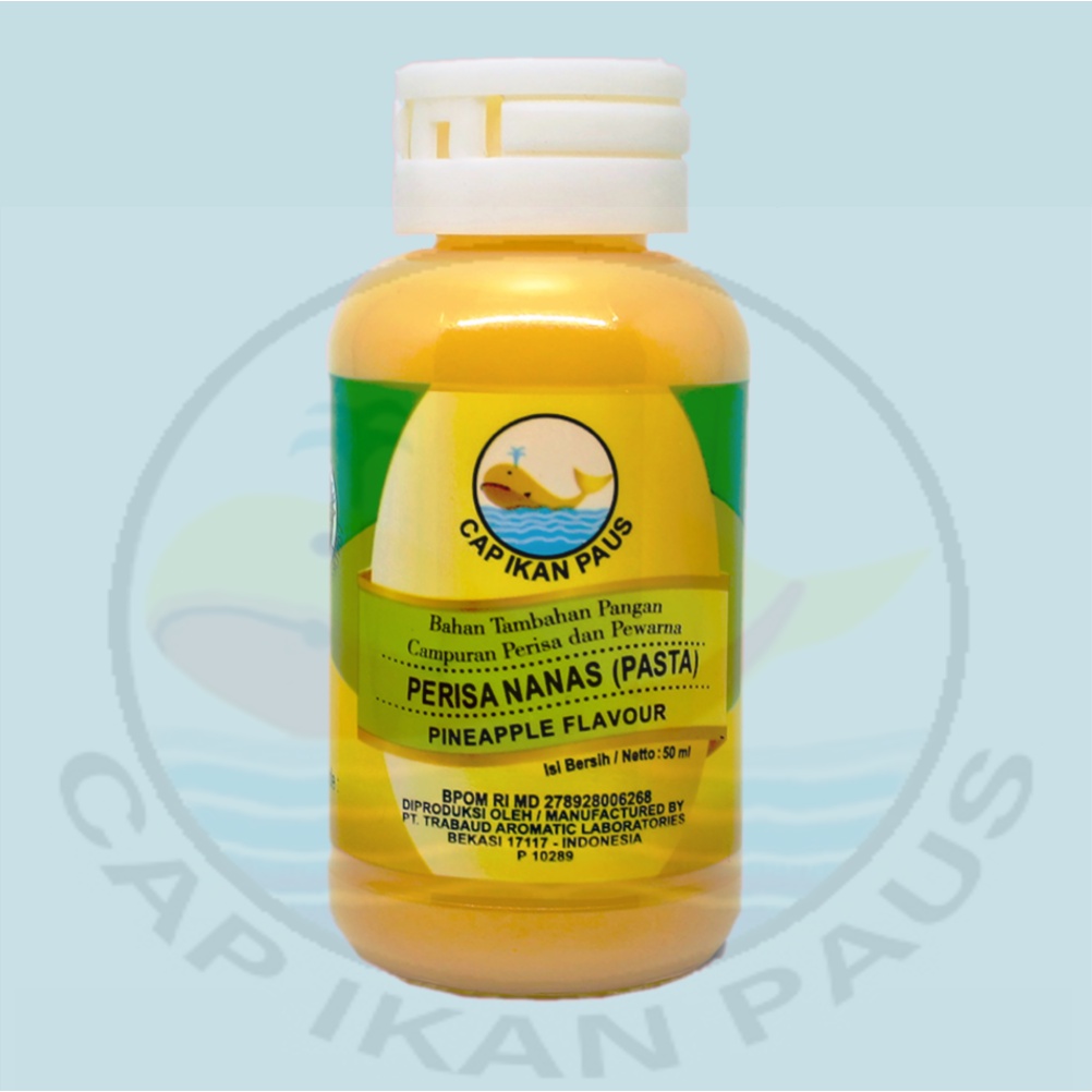 

Perisa Makanan dan Minuman Pasta Nanas Cap Ikan Paus 50 ml