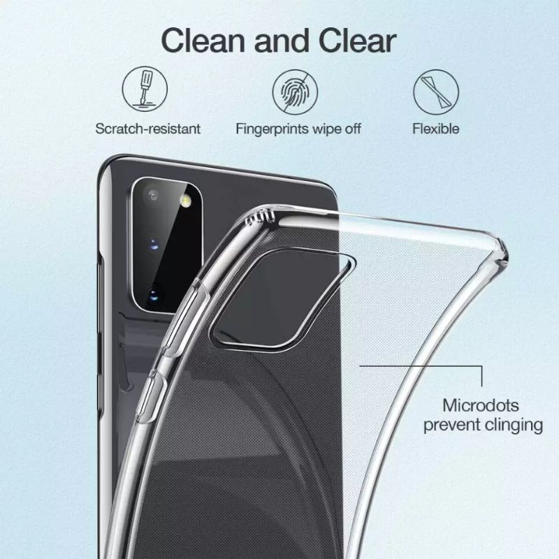 CASE SAMSUNG A01S / A107 / M01S - CLEAR HD BENING
