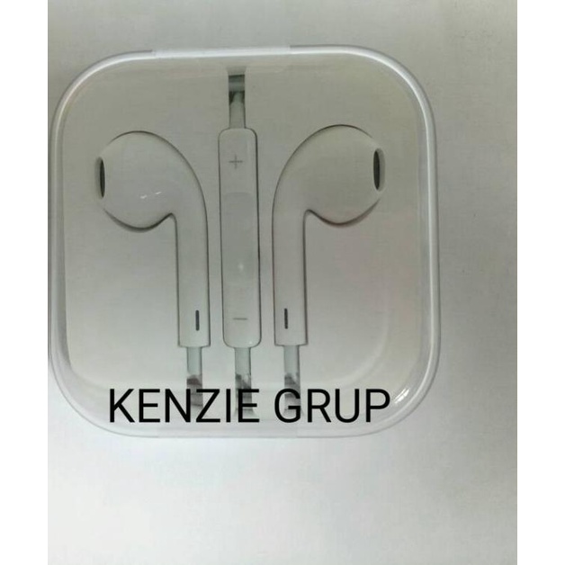 HEADSET EARPHONE HANDSFREE EARPOD 5/ IPHONE 6 ORIGINAL