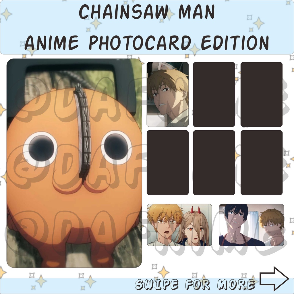 CHAINSAW MAN ANIME EDITION PHOTOCARD ANIME