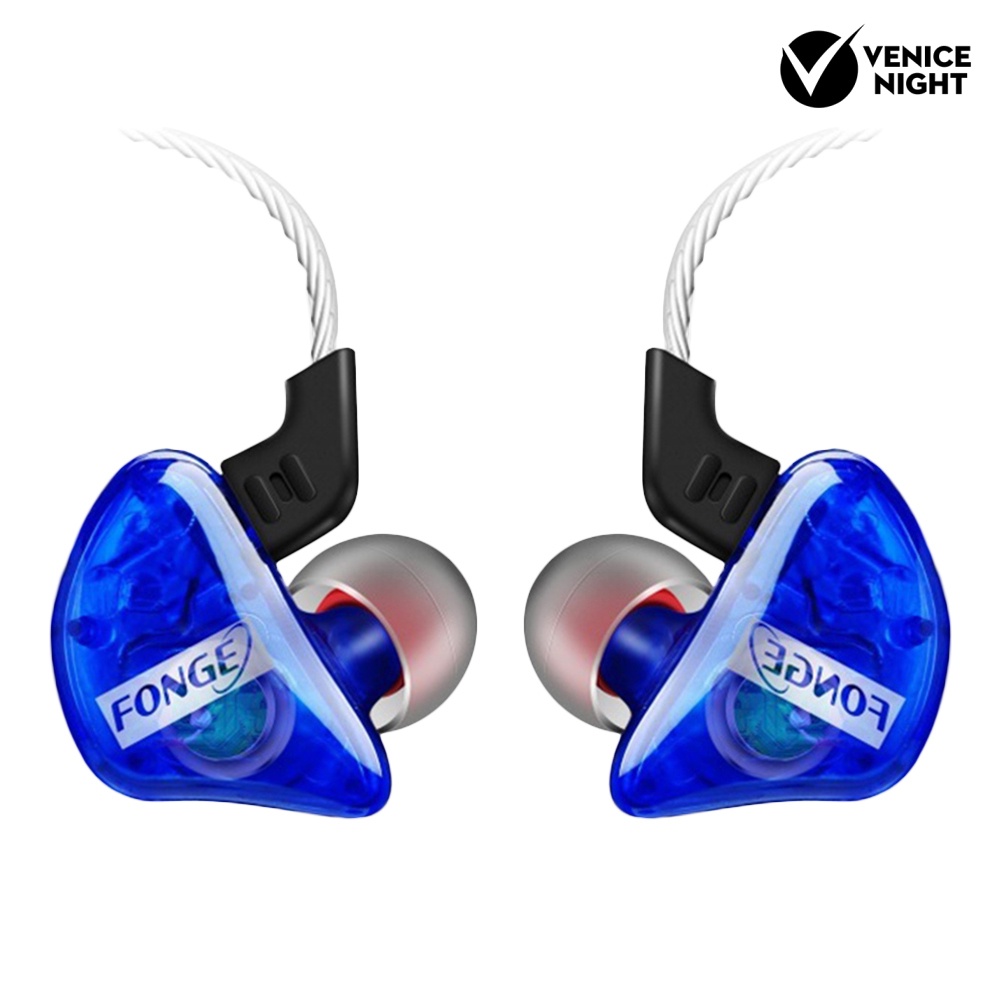 (VNEP) (Berkabel) Tahan Air Sport Super Bass Earphone In Ear HiFi Earbuds dengan Mic untuk Smartphone