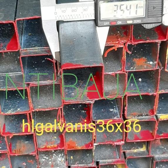 HOLLOW GALVANIS 40 x 40 (36 x 36 x 1,3mm x 6M FULL) / Stall Galvanis)