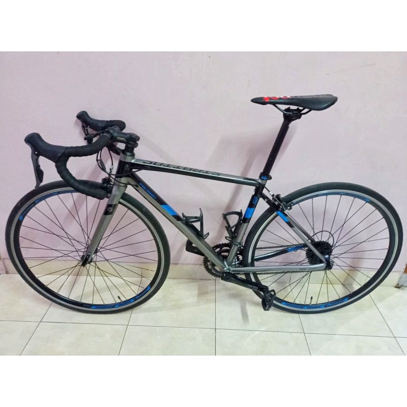 Second Sepeda balap Polygon Strattos S2 ( grey 2 x 8SP 700C  - S)