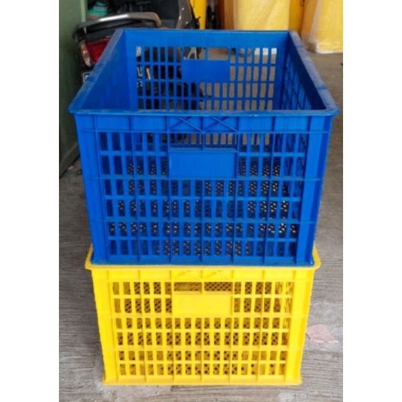 Keranjang Industri Rabbit 7008 + Roda / Keranjang Besar Serbaguna