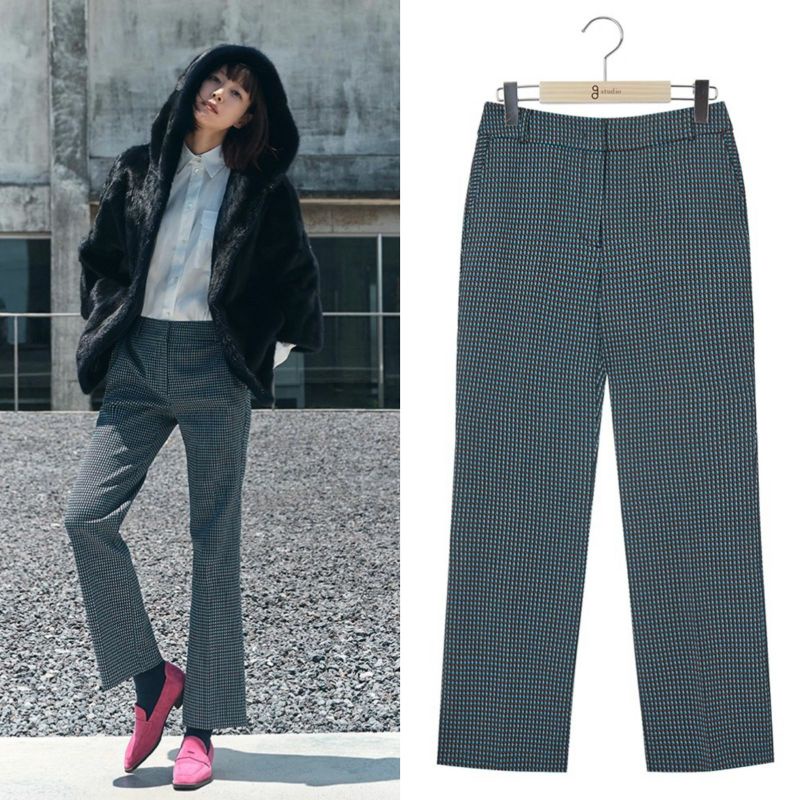 G studio fabric pants