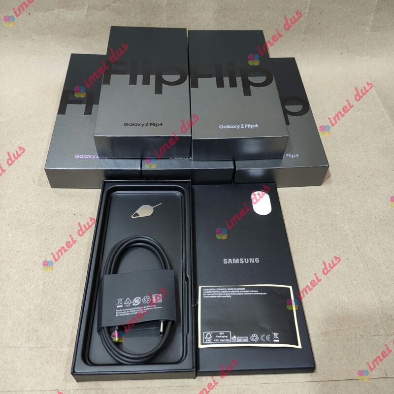 

Dus Box Kardus Samsung Flip 4 Full Set