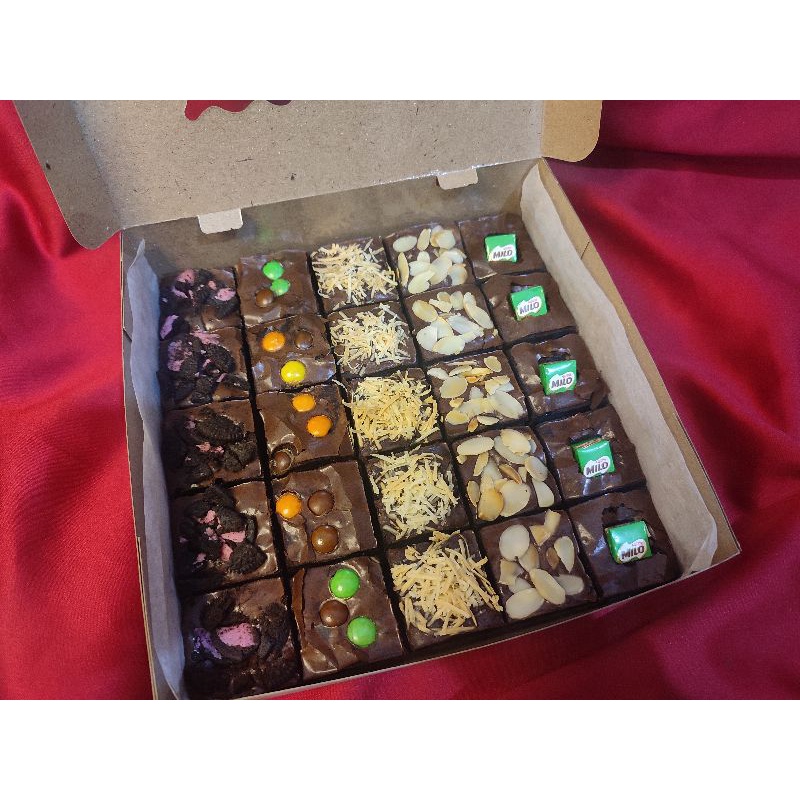 

Fudgy Brownies sekat