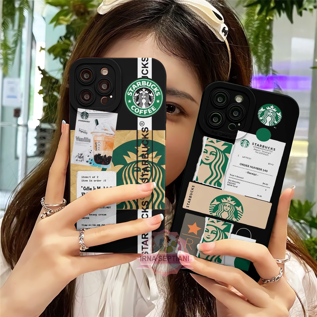 STARBUCK Case Hp silikon procamera Untuk VIV*O Y16 y35 y22 A57 2022 A76 A96 RENO 7Z VIVO Y21 Y21A Y2