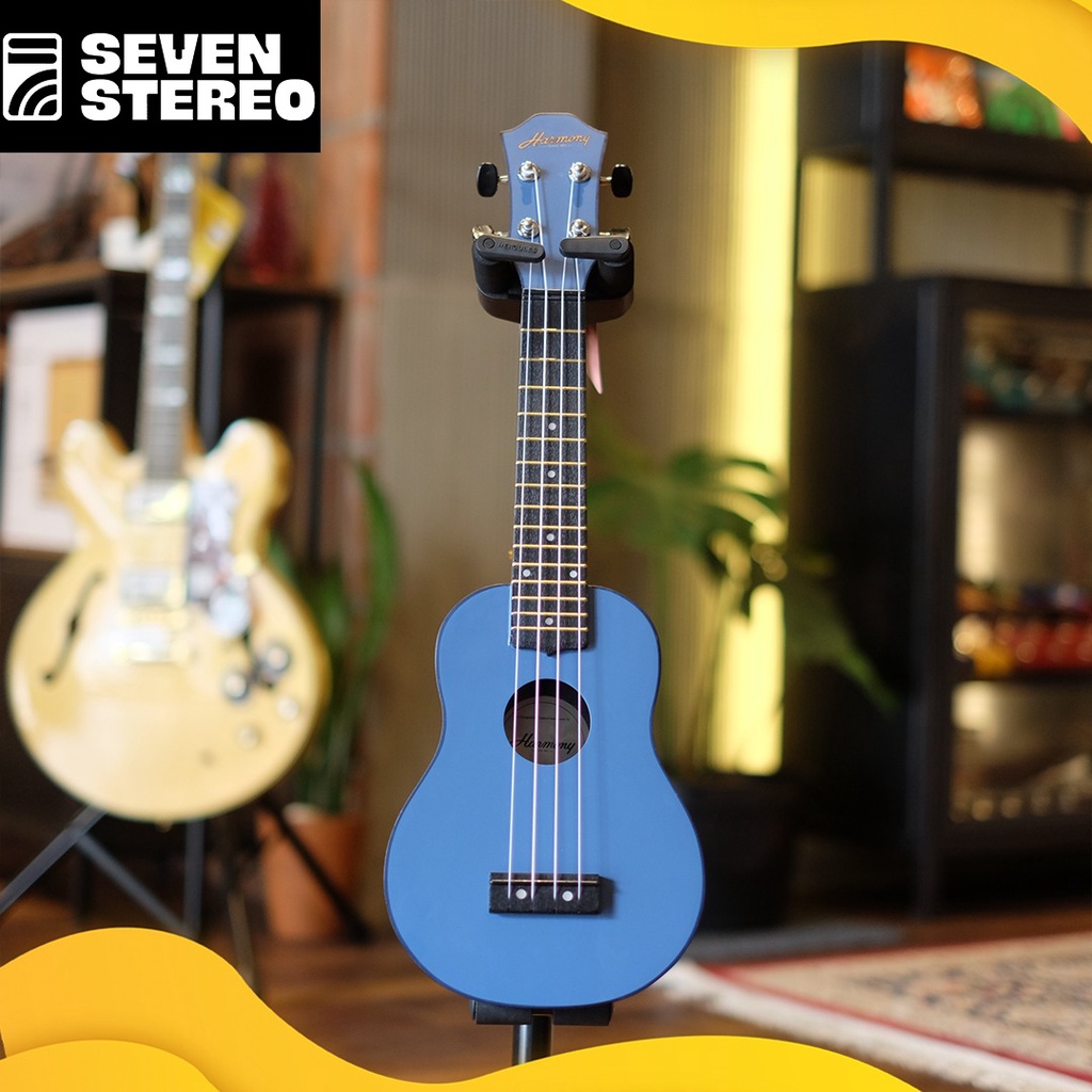 Harmony Foundation Series Sierra Classic ABS Soprano Ukulele Sea Blue