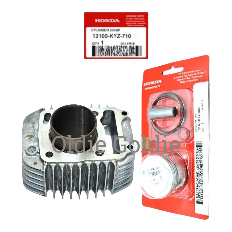 12100-KYZ-710 Boring Blok Seher Supra X 125 Helm In Supra X 125 Fi Blade 125 Fi Injeksi AHM