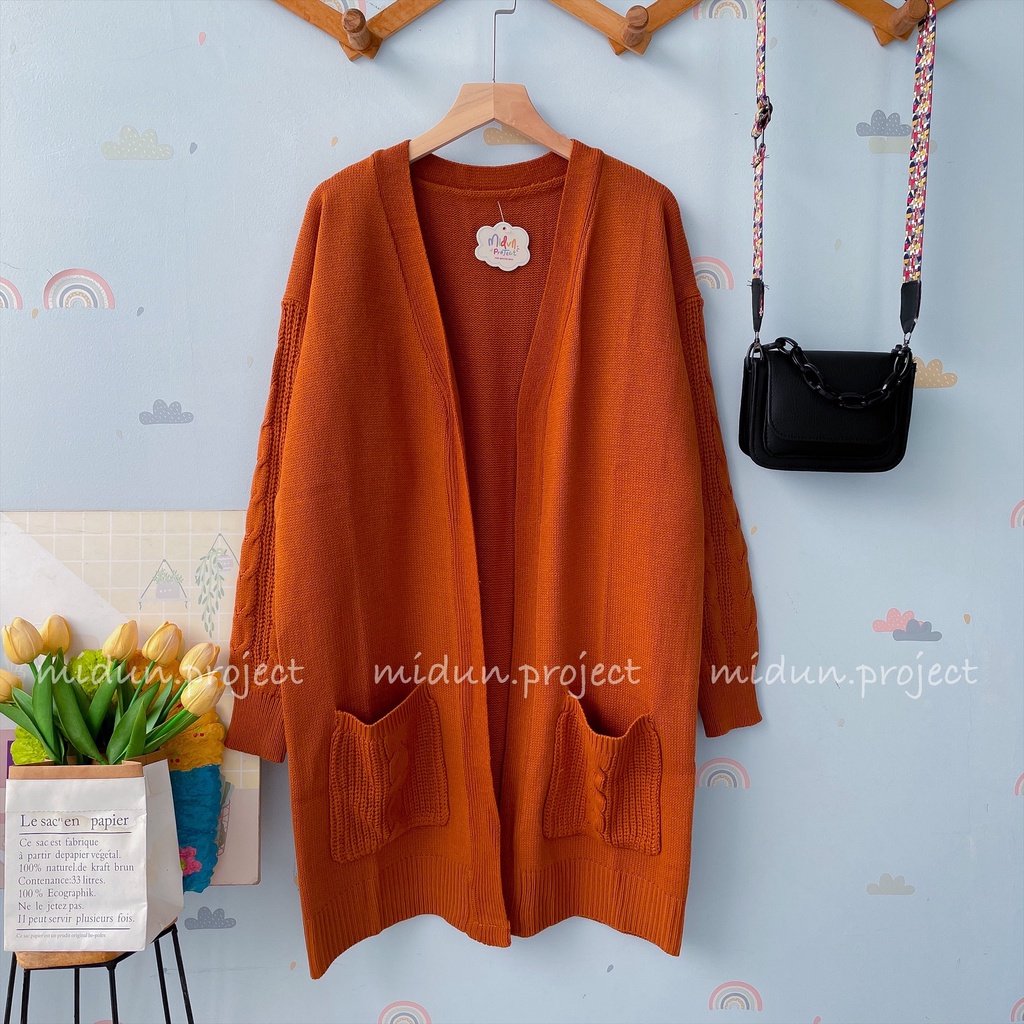 AYUNDA LONG OUTER | CARDIGAN RAJUT PREMIUM